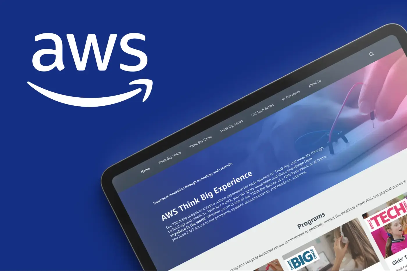 AWS CloudRoom — estudo de caso: Plataforma web