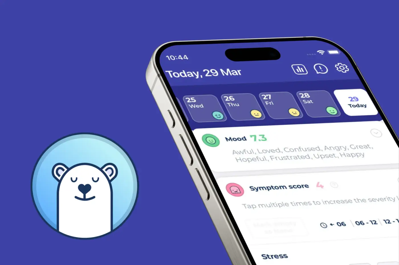 Bearable — estudo de caso: Aplicativo mobile