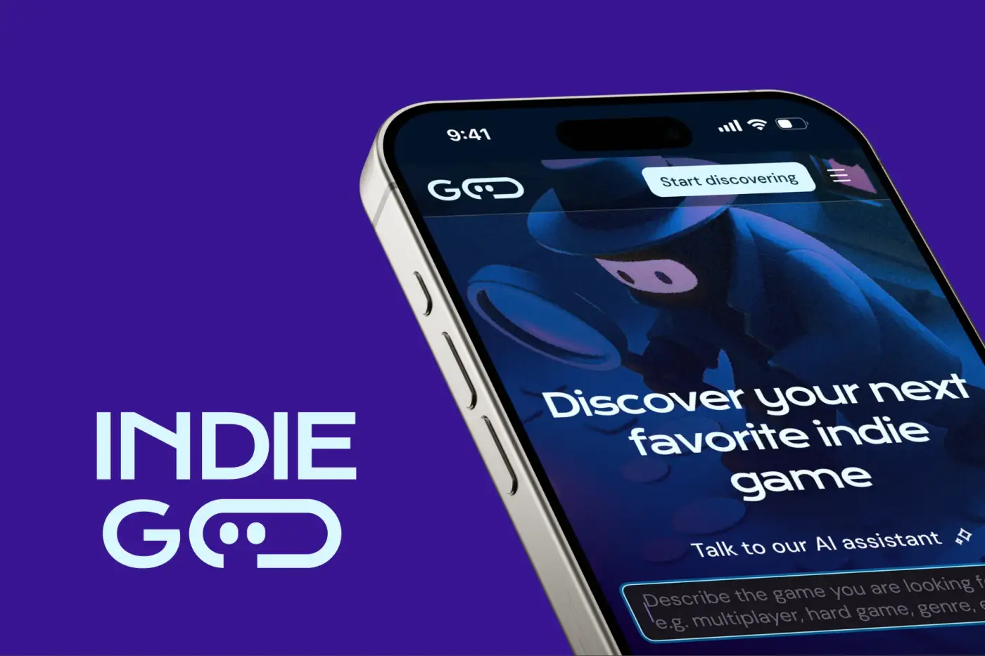 IndieGO — estudo de caso: Aplicação web