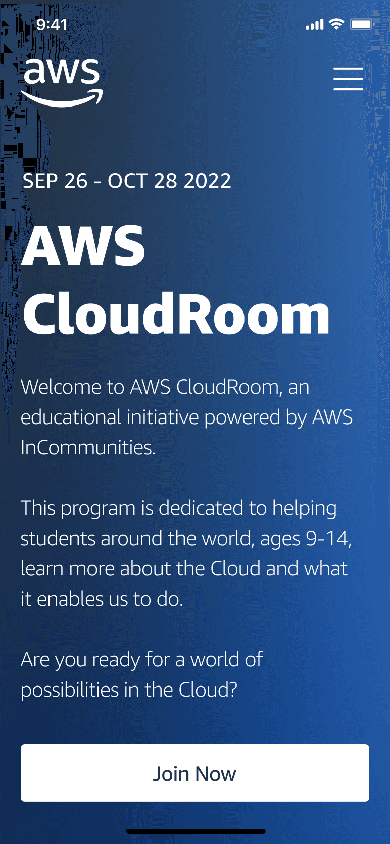 AWS CloudRoom  demo 1