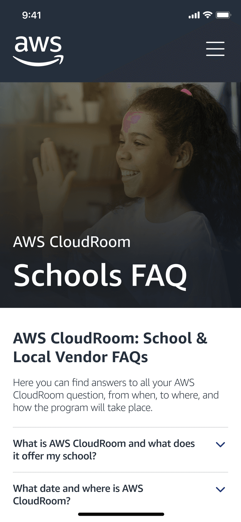 AWS CloudRoom  demo 0